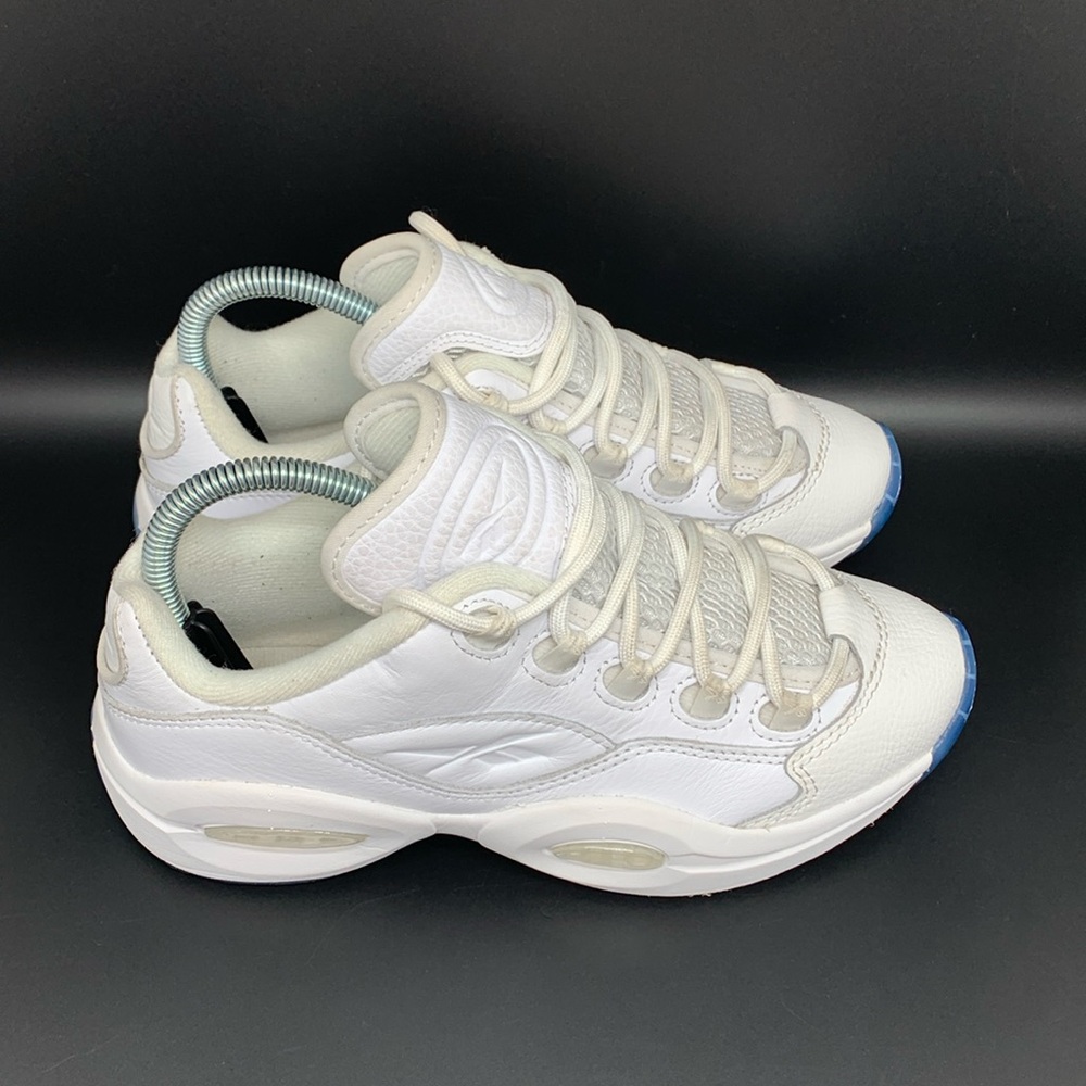 Reebok Question Low‎ White Basketball Shoes Men’s Sz 5.5 Women’s Sz 6.5 EU 37